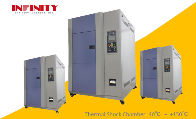 プログラム可能な制御環境室熱ショックテスト 電力供給 50Hz 温度範囲 -55°C 〜 +150°C
