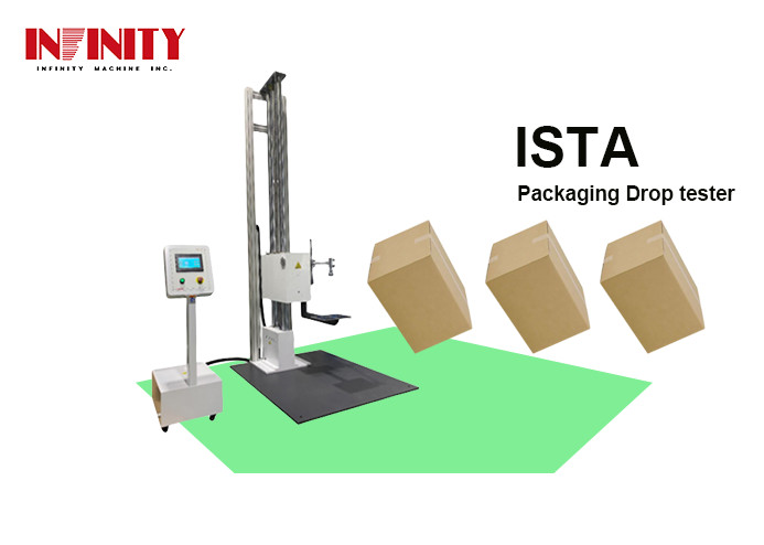 ISTA 無料ドロップパッケージング 試験装置制御箱と実際の高さ差制御