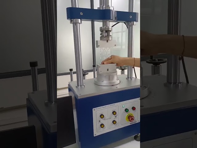 中国 実験室試験機械のオープンおよび閉鎖したノートの蝶番のねじりテスト器具のためのラップトップの蝶番のねじりのテストの器具 販売