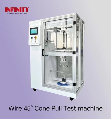 2スロット 試験ステーション イヤホン用ワイヤのワイヤー引力テスト 155kg 機械重量