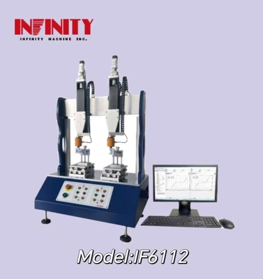 0.5KN フォース 値 センサ 容量 2 ステーション スイング フォース テスト マシン ±0.3% 精度