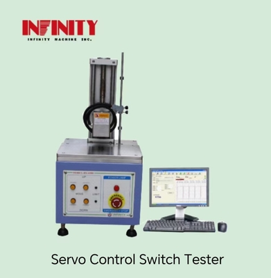 100mmのテストストロックとAC220V 5A電源を持つサーボ制御スイッチテスト機