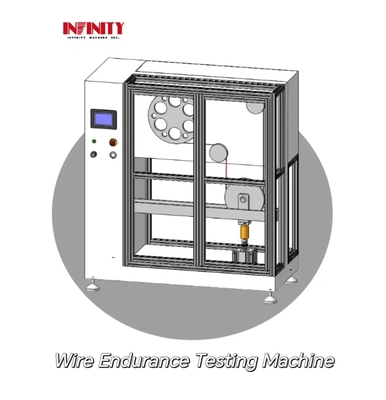1-3mm サンプル直径と0-180°調整可能なワイヤ耐久性試験機械,機器重量280KG