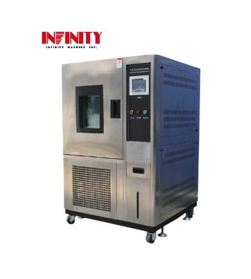 100L環境試験室 温度湿度試験 IEC68-2-2 20%RHから98%RH グレーブルー