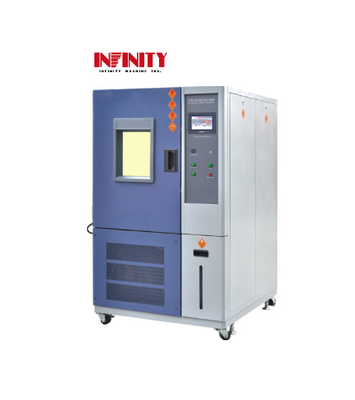 100L環境試験室 温度湿度試験 IEC68-2-2 20%RHから98%RH グレーブルー