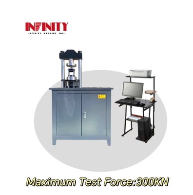 試験力測定範囲 4%~100%FS KN φ130mm ピストンの直径ピーク値 マイクロ電動水力サーボ圧縮