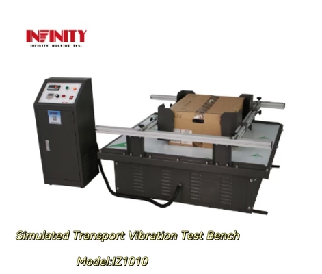 EN71 ISTA-1A/1B ANSI UL ASTM 規格に準拠するシミュレーションされた輸送振動試験台