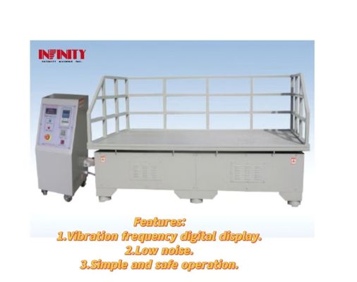 パッケージ輸送振動シェーカーテーブル ISTA 1A 25.4mm 1インチ パッケージ振動テスト