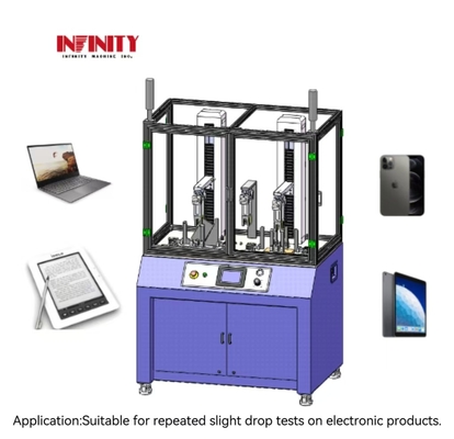 電子製品のための重複軽量ドロップテストマシン 6 サイドと4 コーナードロップテスト