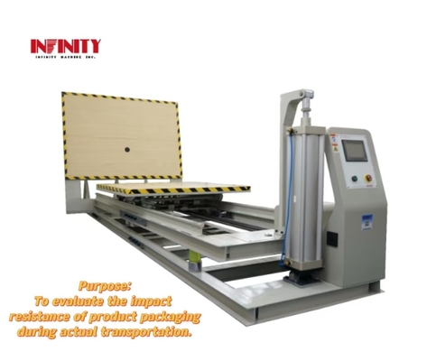 ISO 10531 1992 標準 梱包 斜面 衝撃 試験 機 紙箱用