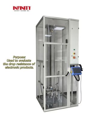 モバイルデバイス方向性落下試験機 フリー・フォール・ドロップテスト機 IEC 60068-2-31 IEC 60068-2-32