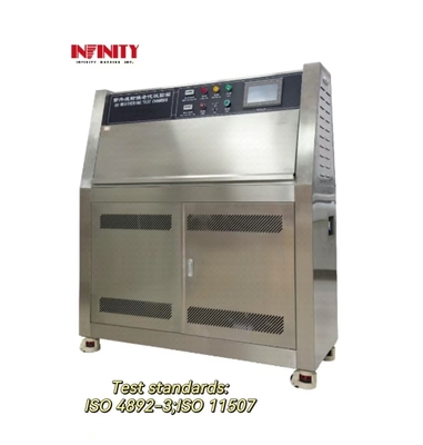 ISO 4892-3 UV気候チャンバー シミュレーション自然気候試験チャンバー 温度 湿度 水分 UVエージングテスター