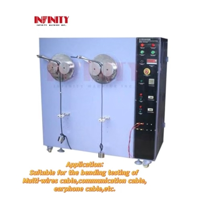 柔らかいケーブル 折りたたみサイクル 疲労試験 機械 電源 AC220V 50Hz 5A