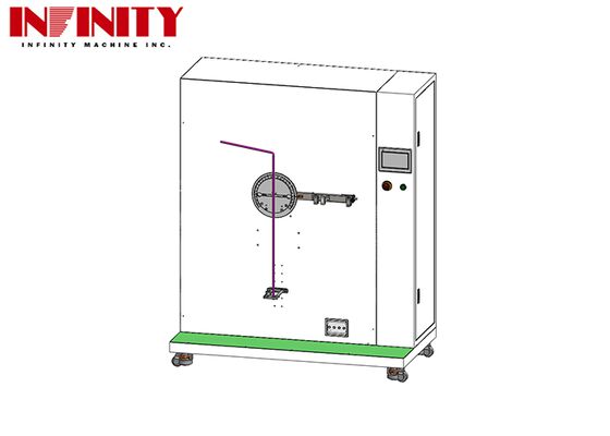 Wires Bending Test Machine ISO 19642-2:2023 Compliant Cable Cyclic Bending Tester for Automotive Cables