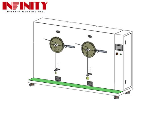 ワイヤー・スウィング・レフト・アンド・ライート・テスター ISO 19642-2:2023 車両のワイヤリング用ケーブル曲線疲労試験機械