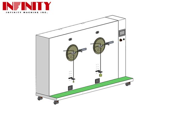 ISO 19642-2 Compliant Cyclic Bending Fatigue Test Machine for Multi-Conductor Cables with Adjustable Angle Range ±90°
