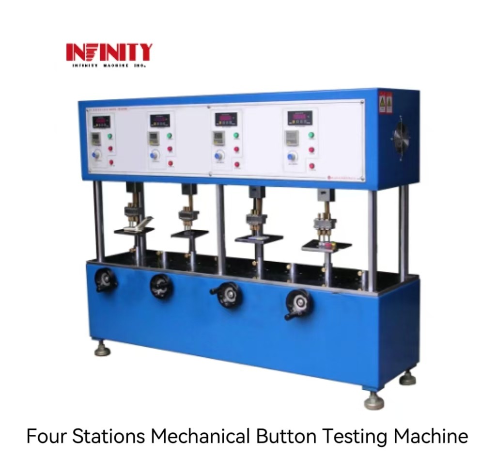 4 ステーション メカニカル ボタン テスト 機械 長期 クリック ライフ テスト