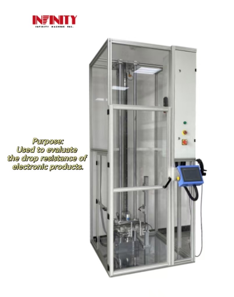 モバイルデバイス方向性落下試験機 フリー・フォール・ドロップテスト機 IEC 60068-2-31 IEC 60068-2-32